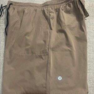 Lululemon Tan Athletic Shorts